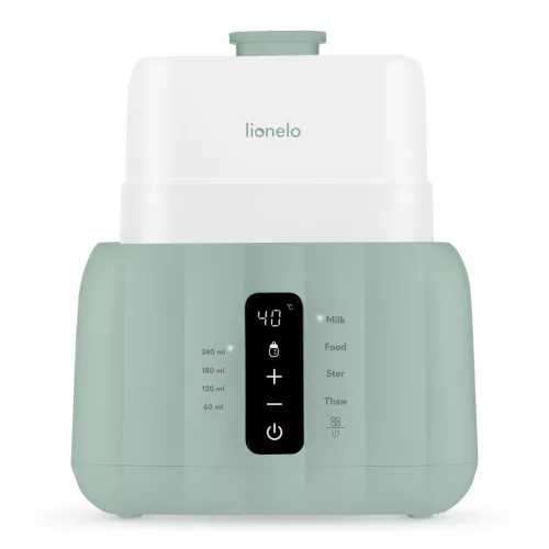 Lionelo Thermup Duo cumisüveg-melegítő és sterilizáló - Green Mist