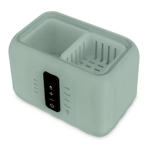 Lionelo Thermup Duo cumisüveg-melegítő és sterilizáló - Green Mist