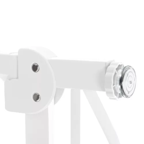 Lionelo Truus Slim biztonsági ajtórács - White (75-105 cm) 2 db toldóval