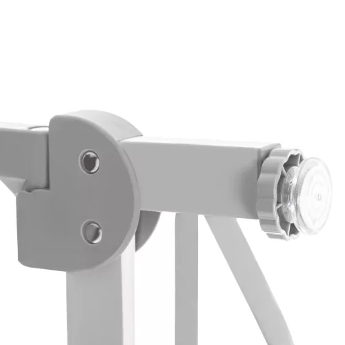 Lionelo Truus Slim biztonsági ajtórács - Grey (75-105 cm) 2 db toldóval