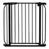 Lionelo Truus Slim biztonsági ajtórács - Black Onyx (75-105 cm) 2 db toldóval