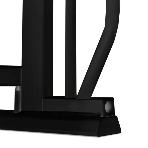 Lionelo Truus Slim biztonsági ajtórács - Black Onyx (75-105 cm) 2 db toldóval