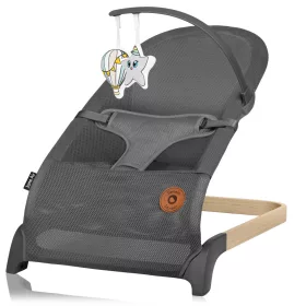 Lionelo June Air pihenőszék - Grey graphite