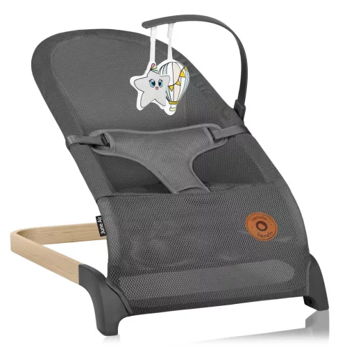 Lionelo June Air pihenőszék - Grey graphite