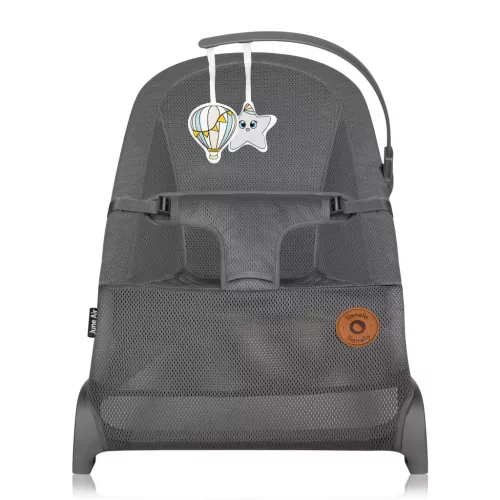 Lionelo June Air pihenőszék - Grey graphite