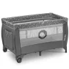 Lionelo Stefi Plus kétszintes utazóágy - Grey White