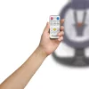 Lionelo Ralf elektromos pihenőszék és hinta - Grey White
