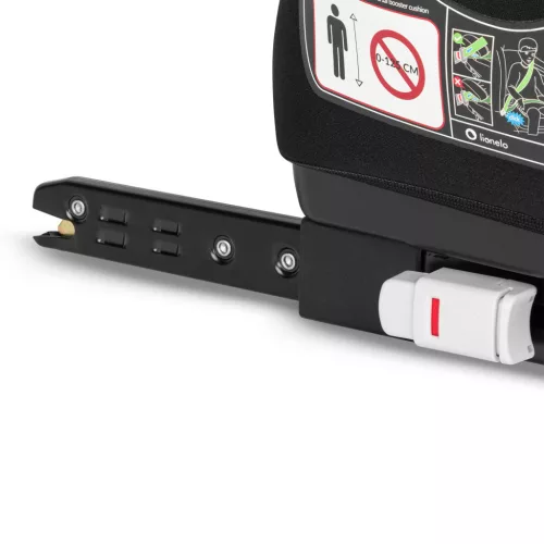 Lionelo Luuk Fix i-Size ülésmagasító - Black Carbon