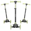 Lionelo Jessy 3 kerekű roller - Grey Green