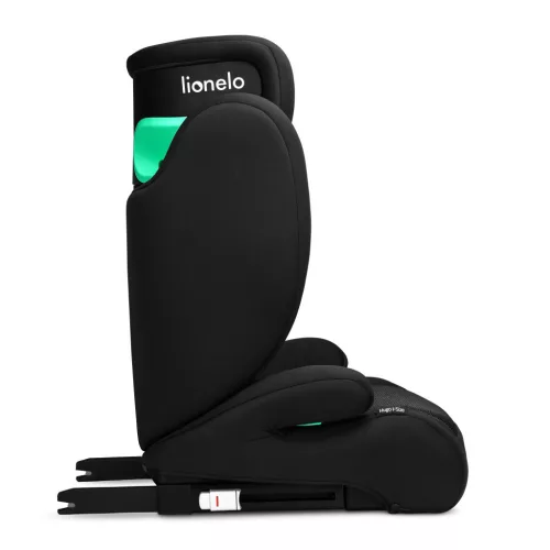 Lionelo Hugo i-Size gyermekülés 100-150 cm - Black Carbon
