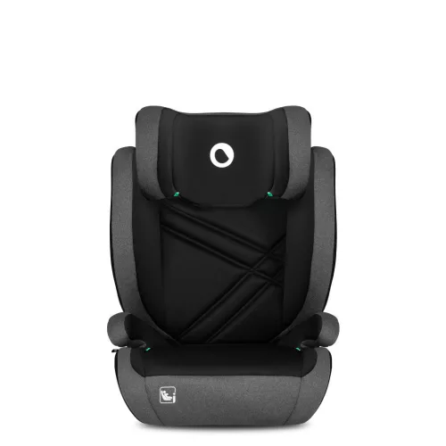 Lionelo Hugo i-Size gyermekülés 100-150 cm - Black-Grey