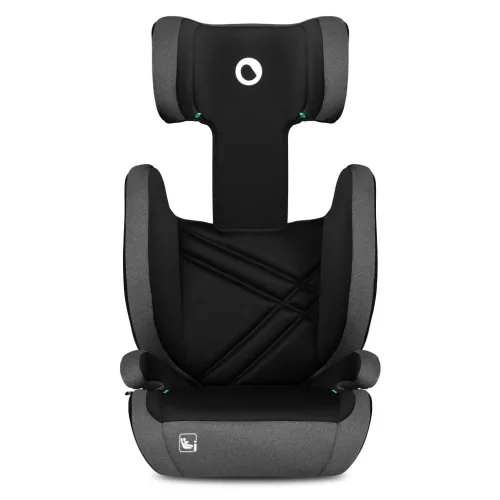 Lionelo Hugo i-Size gyermekülés 100-150 cm - Black-Grey