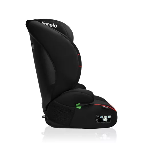 Lionelo Lars i-Size gyermekülés 100-150 cm - Sporty Black-Red