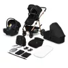 Lionelo Amber 3in1 multifunkciós babakocsi - Black Onyx