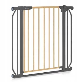   Lionelo Truus Slim biztonsági ajtórács - Grey Graphite (75-105 cm) 2 db toldóval