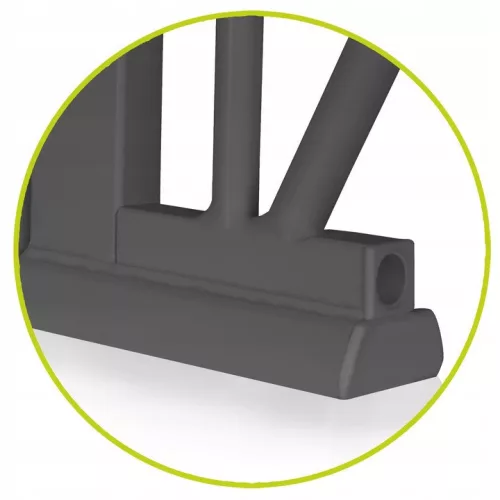 Lionelo Truus Slim biztonsági ajtórács - Grey Graphite (75-105 cm) 2 db toldóval