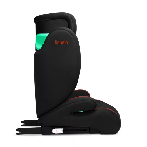 Lionelo Hugo i-Size Isofix gyerekülés (100-150 cm) - Black Red