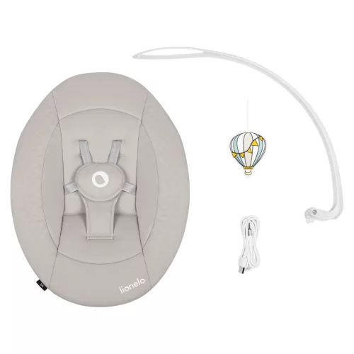 Lionelo Iris 2in1 Elektromos hinta és pihenőszék - Beige Sand