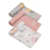 Lionelo Bamboo 3 db-os textilpelenka szett (70x70) - Leaf