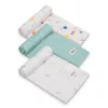 Lionelo Bamboo 3 db-os textilpelenka szett (70x70) - Dot