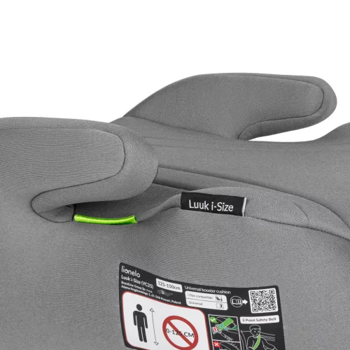 Lionelo Luuk I-Size Ülésmagasító 125-150cm - Grey