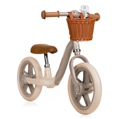 Lionelo Alex Plus futóbicikli (12") - Beige Sand
