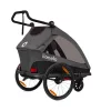 Lionelo Cama 2in1 kerékpár utánfutó és babakocsi - Grey Graphite