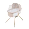 Lionelo Malin Evo utazóágy - Beige Natural