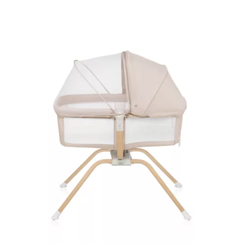 Lionelo Malin Evo utazóágy - Beige Natural