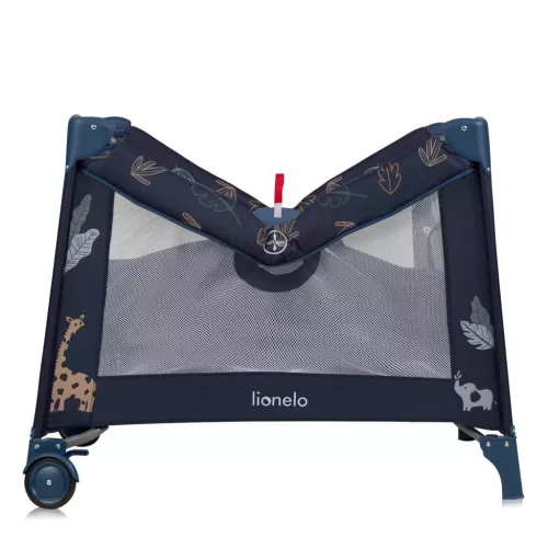 Lionelo Bonnie összecsukható járóka - Blue Navy