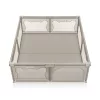 Lionelo Willow XL utazójáróka (207x187 cm) - Beige Sand
