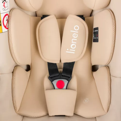 Lionelo Astrid I-Size Babahordozó + bázistalp Set 40-87 cm - Beige Sand