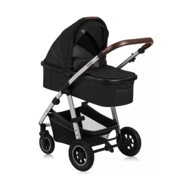Lionelo Amber 2in1 multifunkciós babakocsi - Black Silver