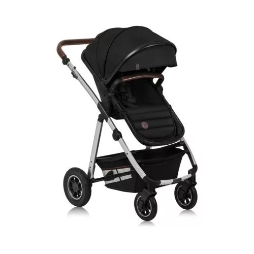 Lionelo Amber 3in1 multifunkciós babakocsi - Black Silver