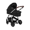 Lionelo Amber 3in1 multifunkciós babakocsi - Black Silver