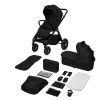 Lionelo Layla 2in1 Multifunkciós babakocsi - Black Onyx