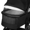 Lionelo Layla 2in1 Multifunkciós babakocsi - Black Onyx