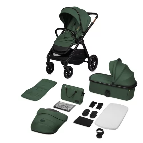 Lionelo Layla 2in1 Multifunkciós babakocsi - Green Forest