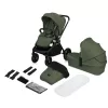Lionelo Mika Plus 2in1 Multifunkciós babakocsi - Green Olive