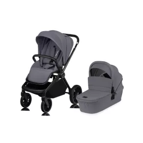 Lionelo Mika Plus 2in1 Multifunkciós babakocsi - Grey Stone
