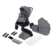 Lionelo Mika Plus 2in1 Multifunkciós babakocsi - Grey Stone