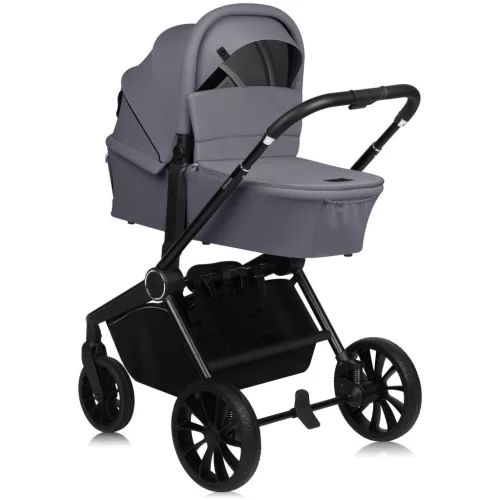Lionelo Mika Plus 2in1 Multifunkciós babakocsi - Grey Stone
