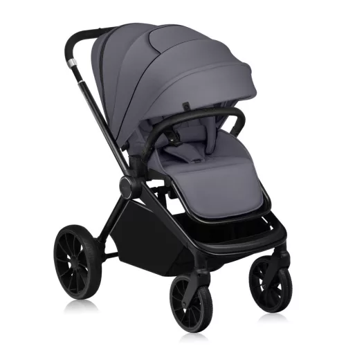 Lionelo Mika Plus 2in1 Multifunkciós babakocsi - Grey Stone