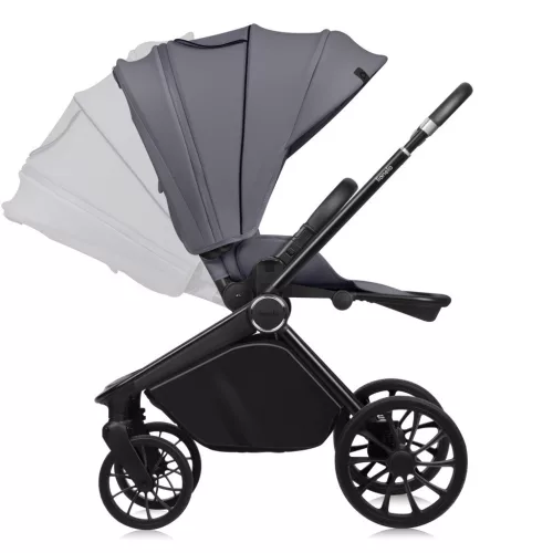 Lionelo Mika Plus 2in1 Multifunkciós babakocsi - Grey Stone