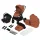 Lionelo Mika Plus 3in1 multifunkciós babakocsi - Brown Rust