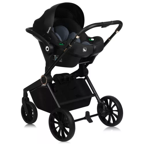 Lionelo Mika Plus 3in1 multifunkciós babakocsi - Brown Rust