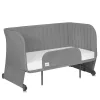 Lionelo Thomi Plus 5in1 gyerekágy, babaágy, babaöböl és kanapé - Grey Concrete
