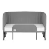 Lionelo Thomi Plus 5in1 gyerekágy, babaágy, babaöböl és kanapé - Grey Concrete