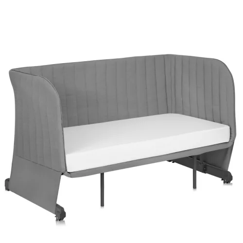 Lionelo Thomi Plus 5in1 gyerekágy, babaágy, babaöböl és kanapé - Grey Concrete