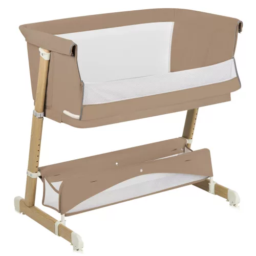 Lionelo Thomi Plus 5in1 gyerekágy, babaágy, babaöböl és kanapé - Beige Carmel